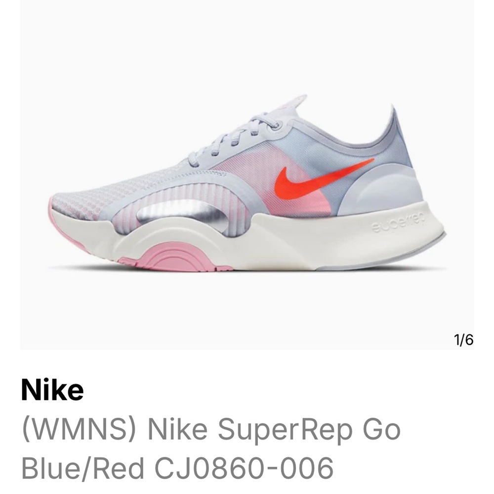 Nike SuperRep Go Blue/Red